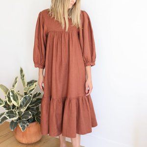 Sugar Candy Mountain -  Big Sur Dress - Redwood